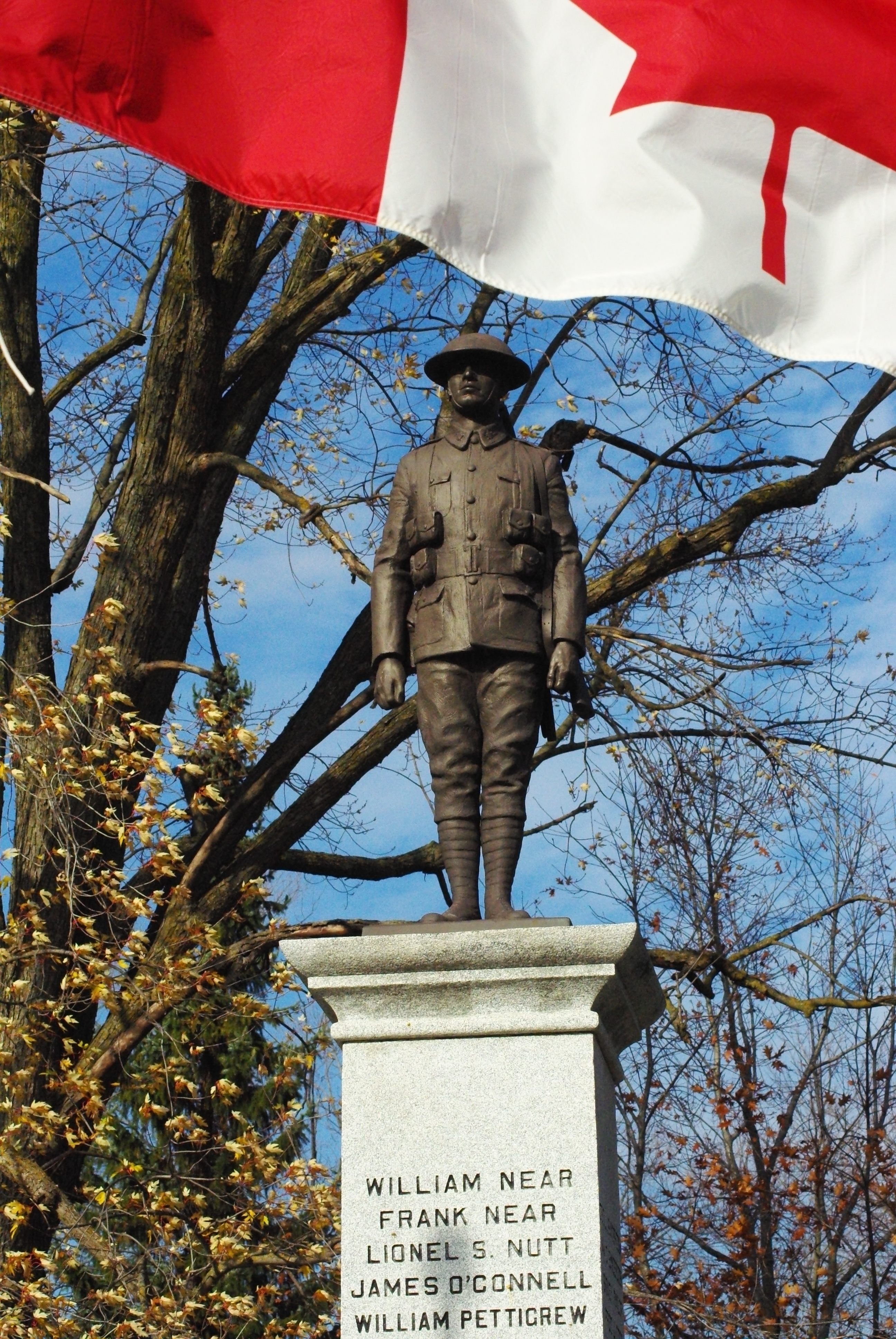 Soldier on Cenotaph