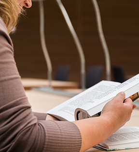 Woman reading