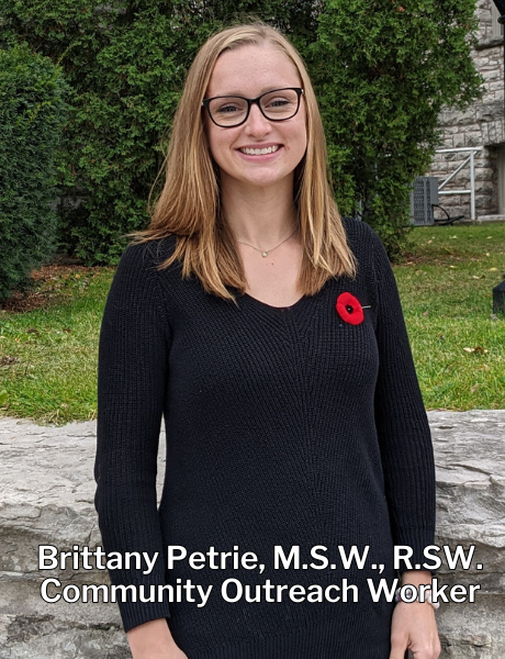 Brittany Petrie, Community Outreach Worker