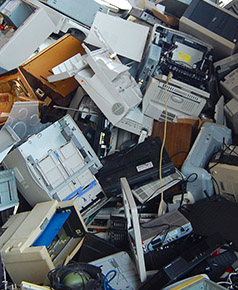 Image of electronic waste