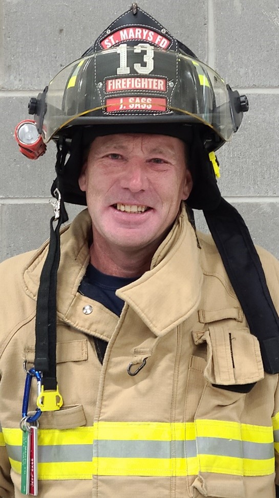 Jeff Sass February Firefighter of the Month