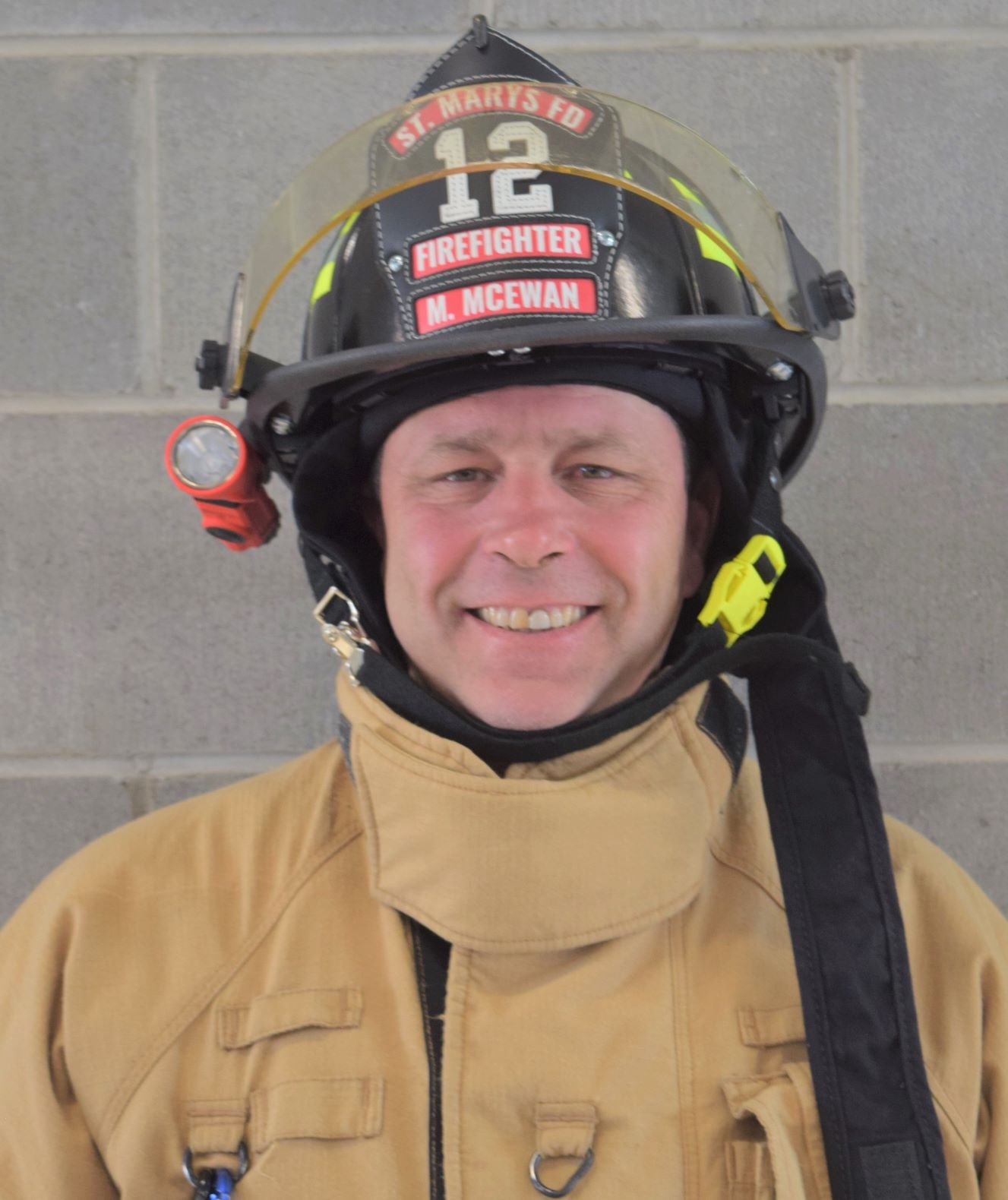 Mark McEwan is Octobers “Firefighter of the Month”.