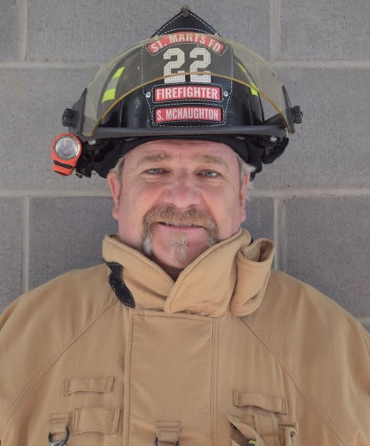 Firefighter Shawn McNaughton named Firefighter of the Month for March