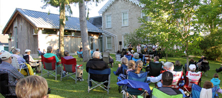 Visitors at Melodies at the Museum event.