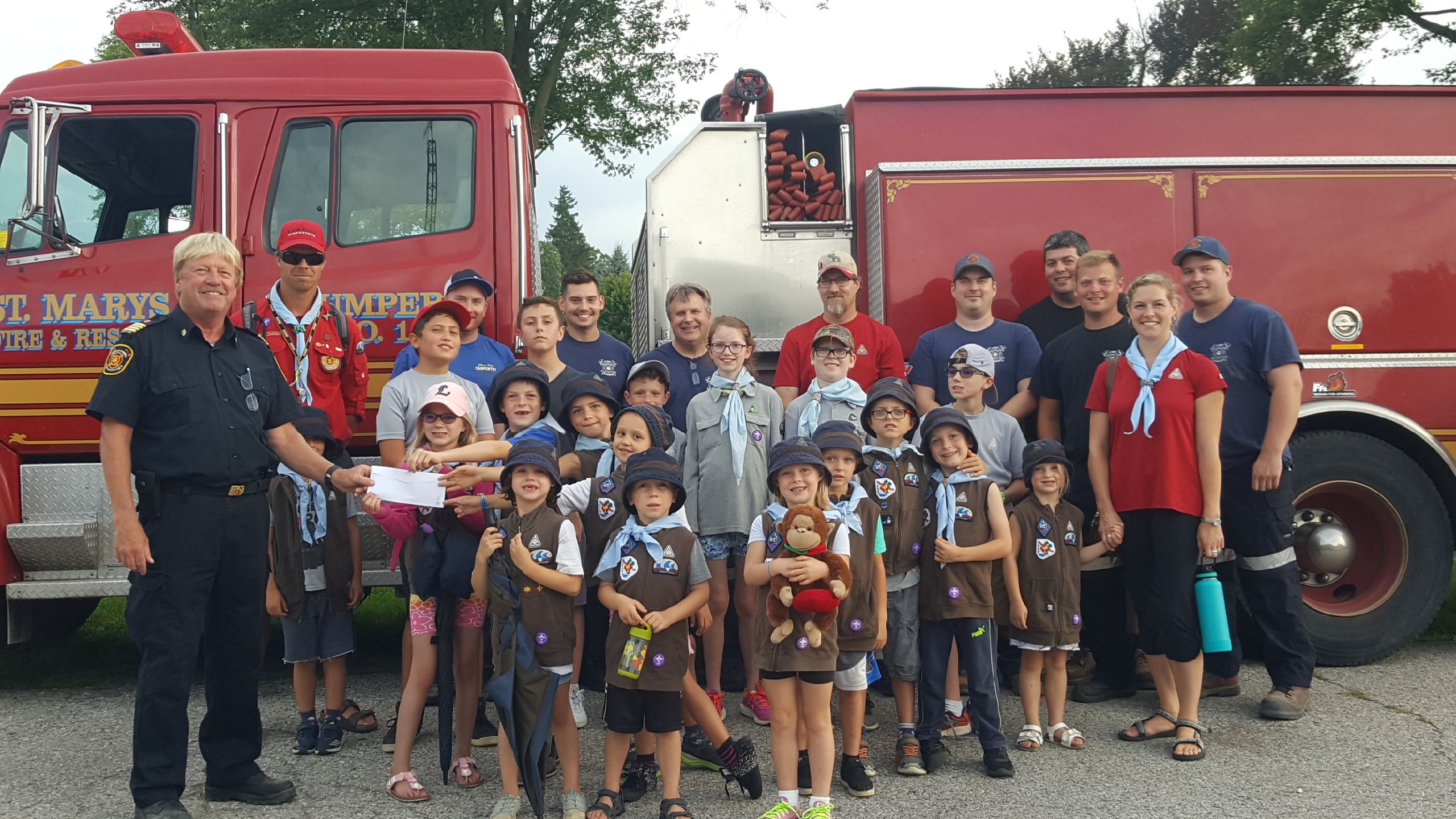 St Marys Beaver with St Marys Fire Department