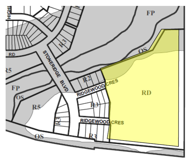 Proposed plan of subdivision