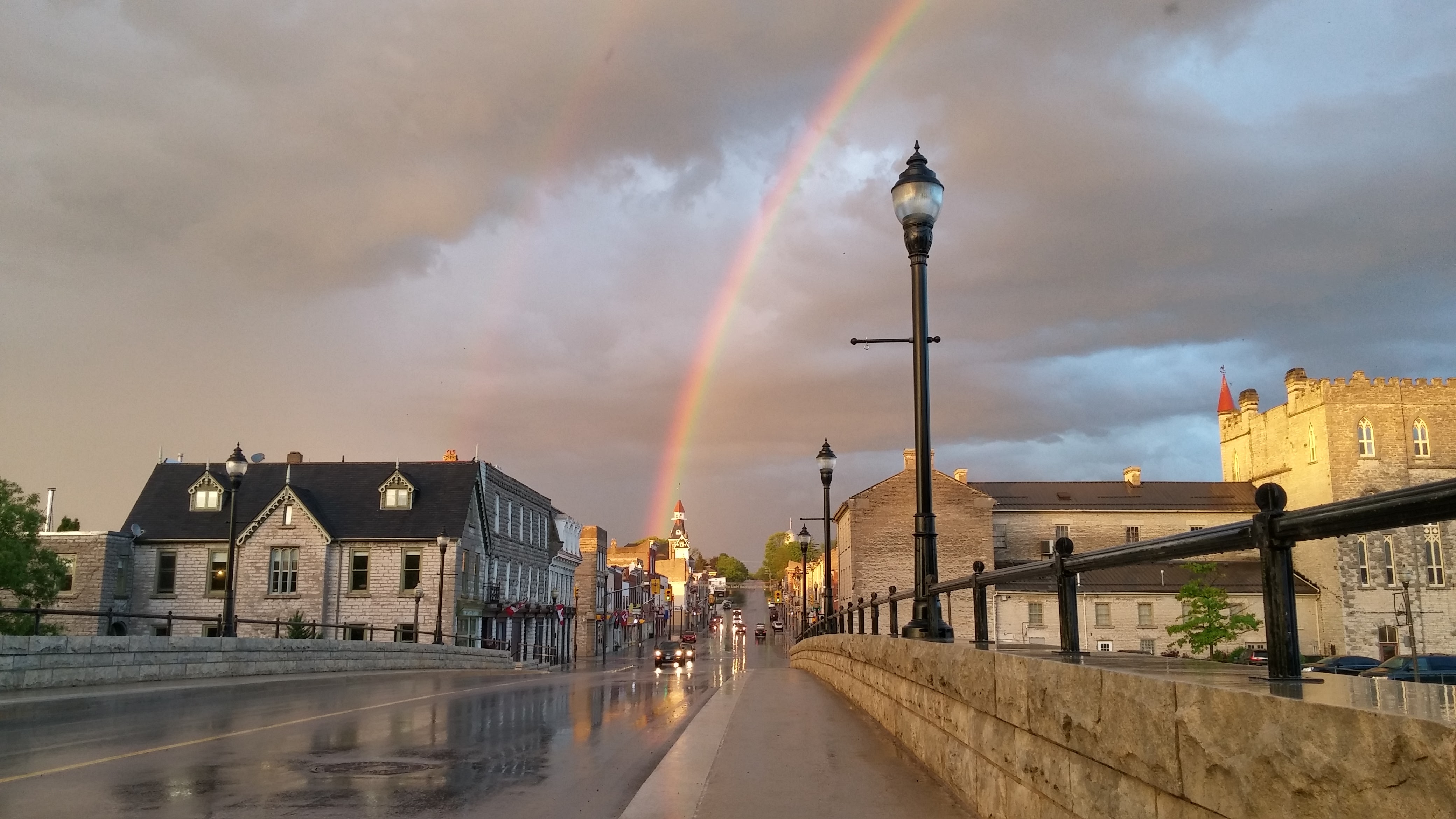 Downtown St Marys Rainbow