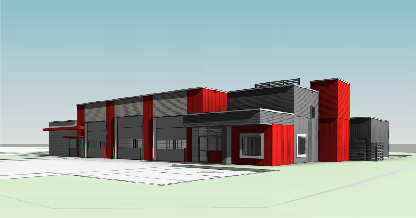 St. Marys Fire Hall rendering