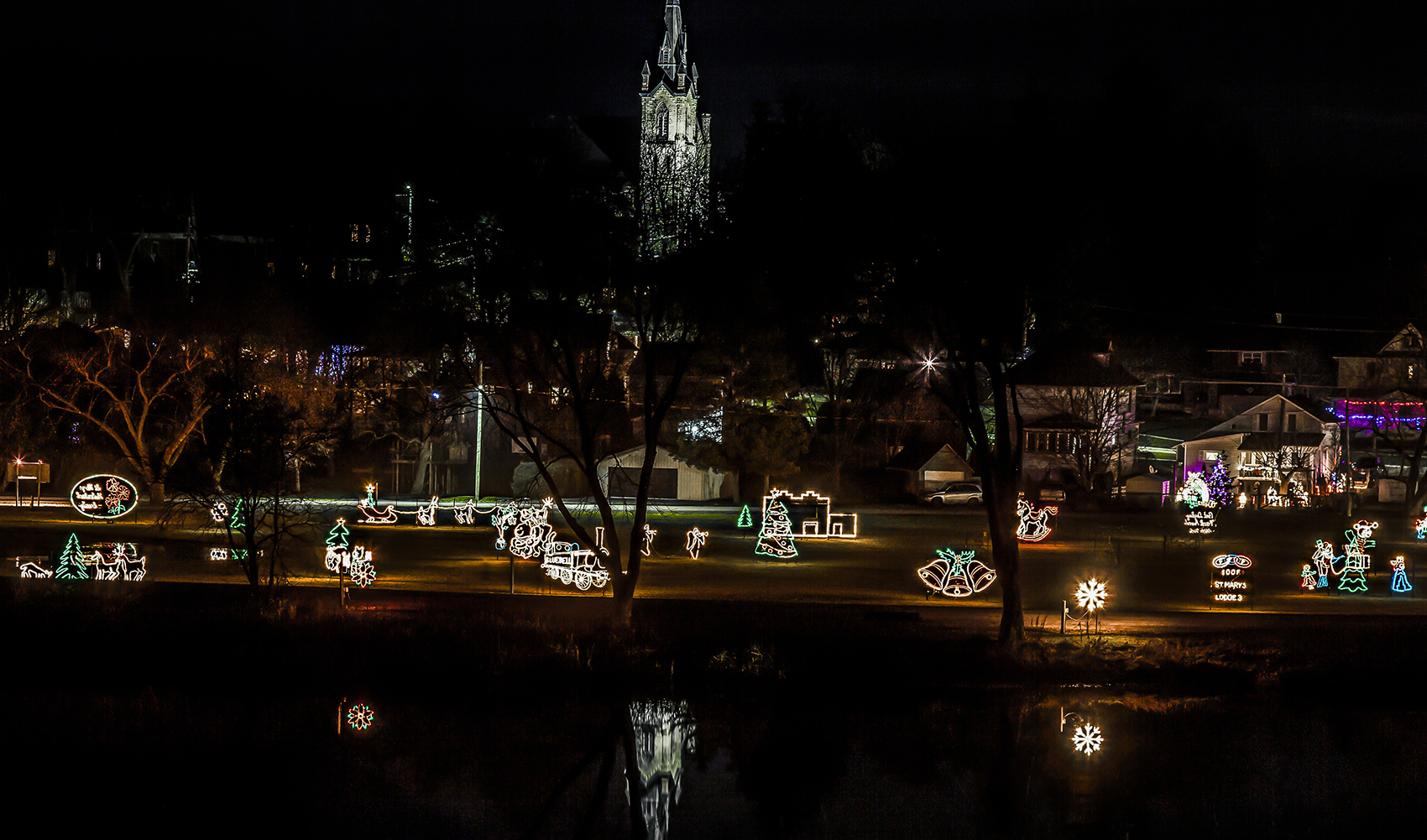 Winterlights At Milt Dunnell Field