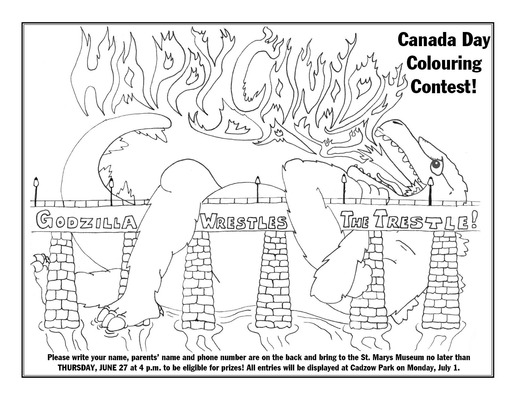 colouring contest form