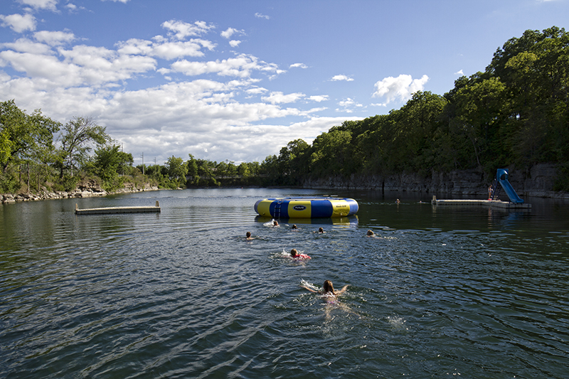 Quarry swimmings