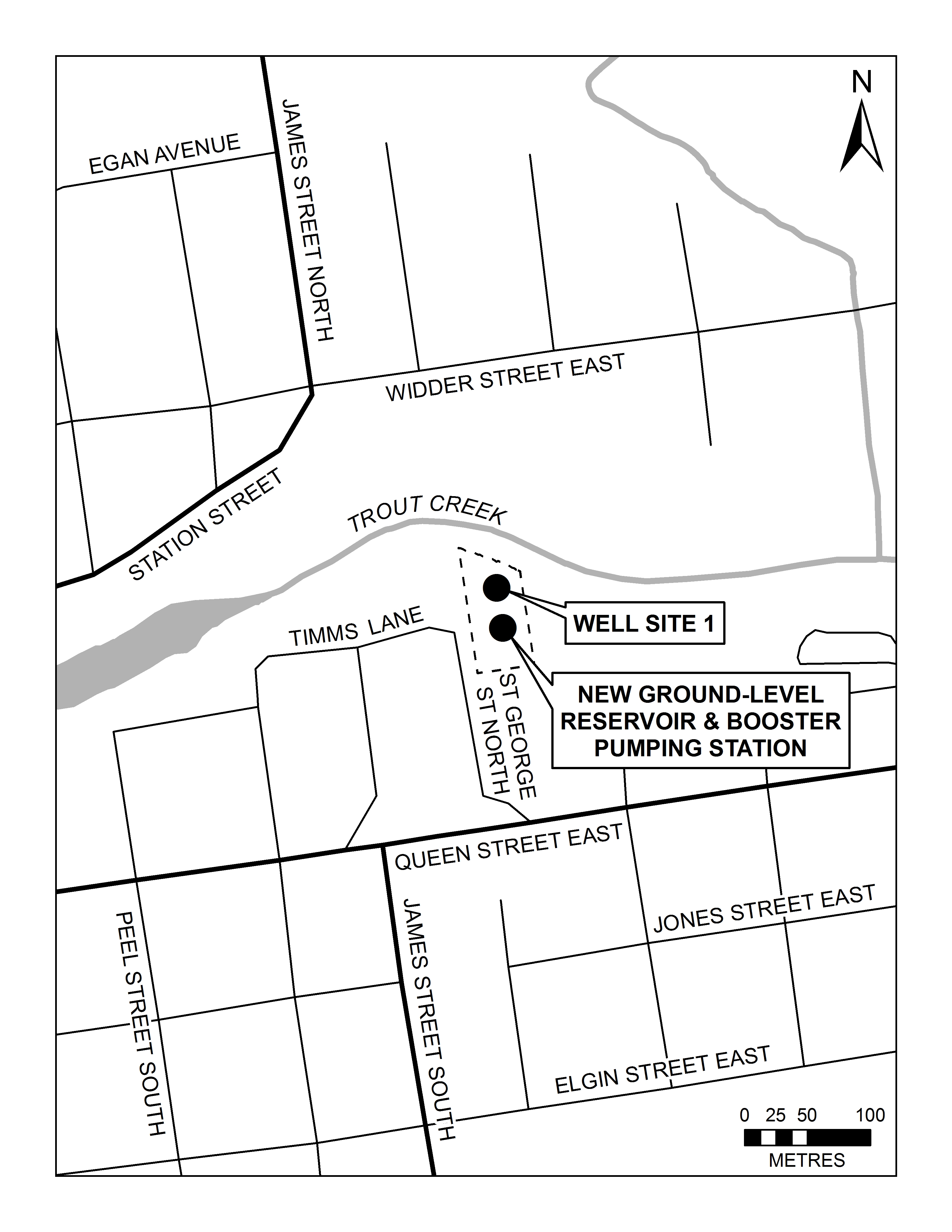 Water works expansion diagram