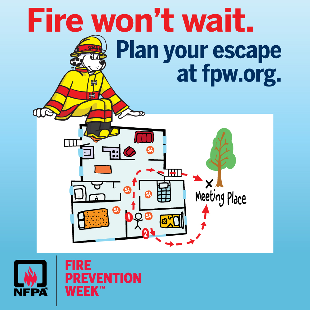 Fire Prevention Week. Plan Your Escape