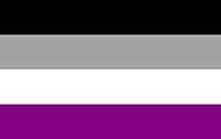Image of the Asexual flag