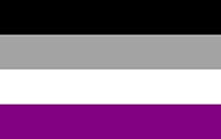 Asexual flag Image of the Asexual flag