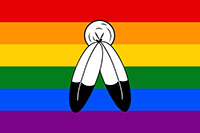 Image of the Two Spirit flag