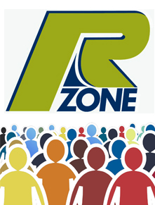 RZone and crowd of people