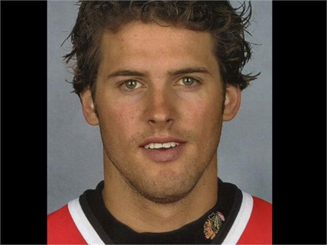 Mark Bell of the NHL Chicago Blackhawks